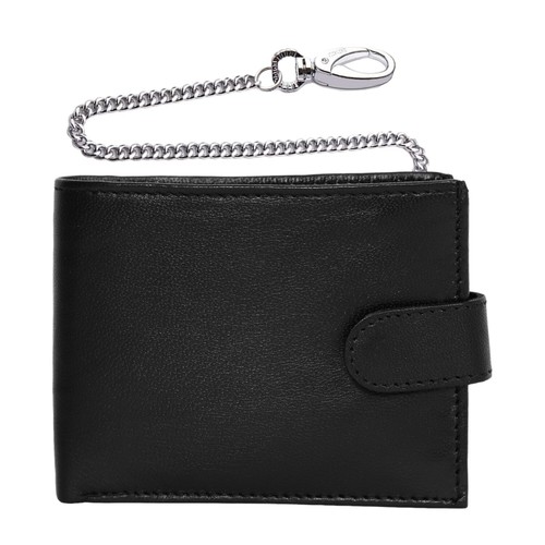 Black real leather - real,