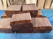 1 x Walnut Bowl Blank/Wood Turning/Wood Blanks/Exotic Hardwoods 6x6x3”