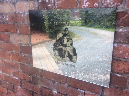 Pears soap advertising mirror - advertising,