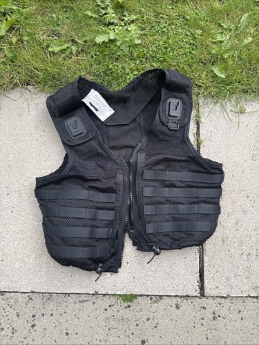 Tactical black molle vest - tactical,