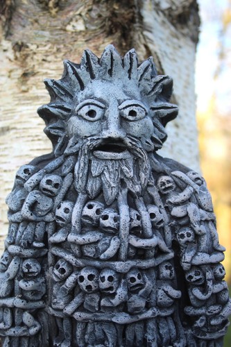 Wicker man garden wall - wicker,