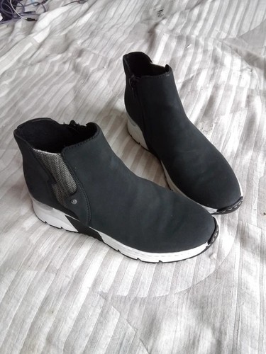 Rieker dark navy black side - navy/black,