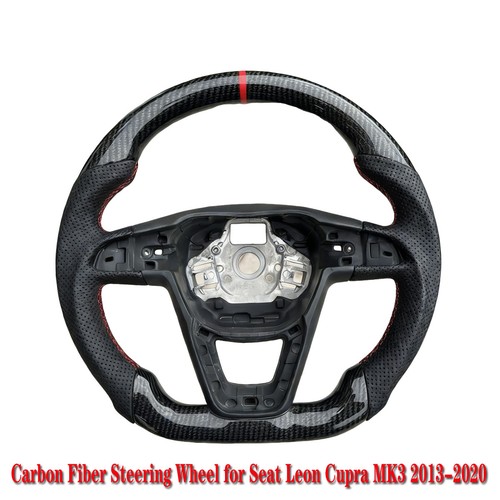 Carbon fiber steering wheel - carbon,