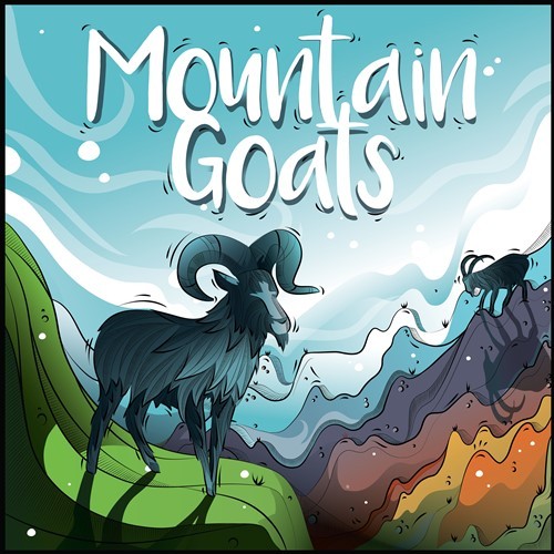 Mountain goats board game - mountain,