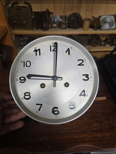Antique wall clock mechanism - wall,