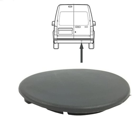 Rear bumper towing eye - rear,