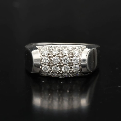 Bvlgari diamond ring 18ct