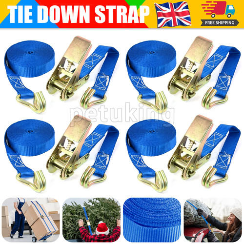 Ratchet straps tie down - 4x,