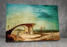 Salvador Dali The Broken Bridge and the Dream CANVAS PAINTING ART PRINT 1816