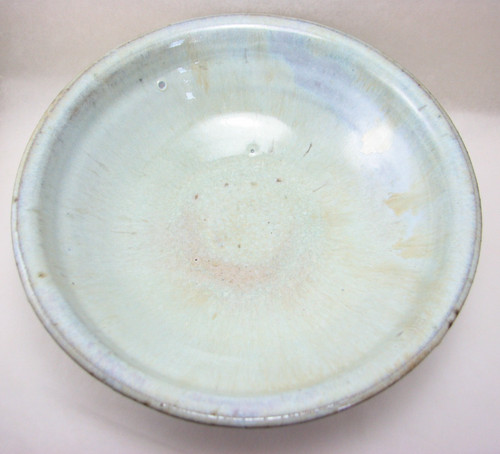 Studio pottery blue green - pottery,