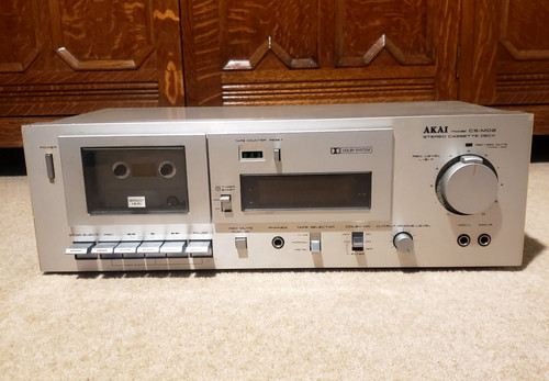 Vintage akai m02 stereo - akai, cs-m02