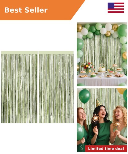 Packs sage green foil - 4,