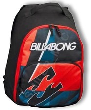 Billabong Flair Backpack Rucksack School Raid Vantage Bag Red Black College Gym