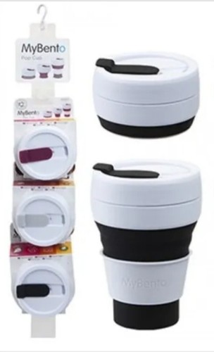 Collapsible coffee cup pop - pop, up