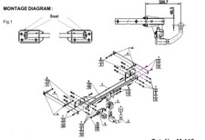 DETACHABLE Tow Bar For