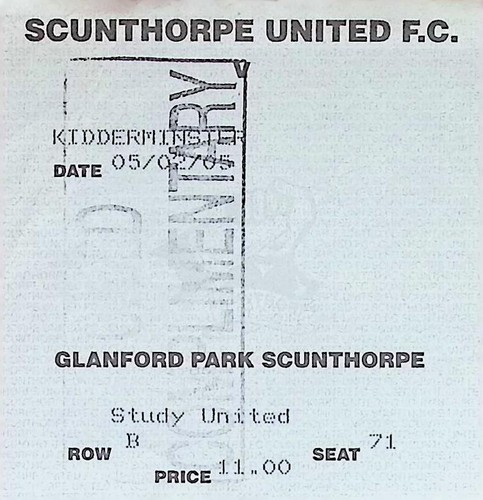 Scunthorpe united - scunthorpe,