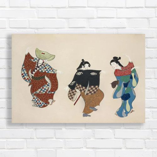 Vibrant japanese ukiyo style - vibrant, ukiyo-e