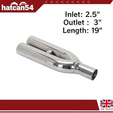 2.5" Inlet 3'' Outlet