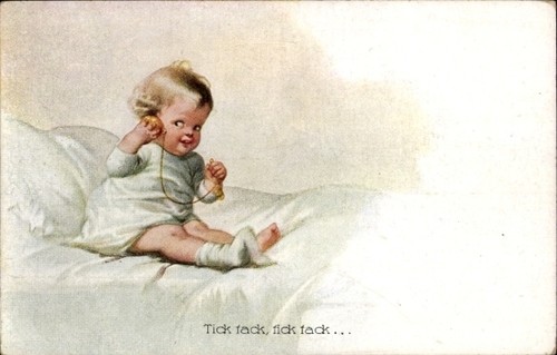Artist postcard child - postcard,
