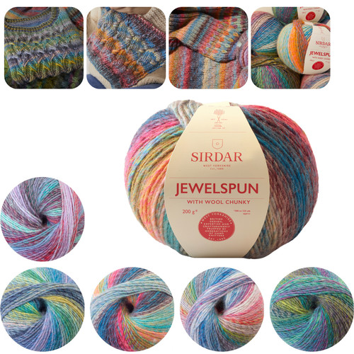 Sirdar jewelspun chunky with - jewelspun,