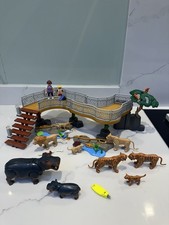 Playmobil Large Zoo Safari Bundle Sets 70343, 70348, 6645, 70354. VGC