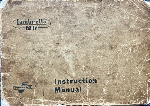 Original factory lambretta 150 - original,