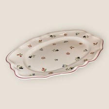 Villeroy Boch Petite Fleur Platter Oval 14”x 10.5” Carving Plate Hardly Used #B