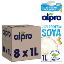8 x 1L Alpro Protein Soya