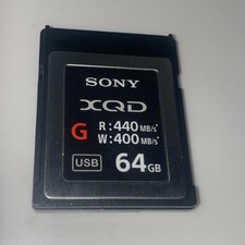 64GB Sony XQD G Series 440MB/s