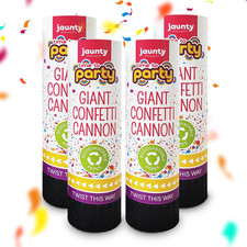 Sol 4pk confetti cannons - sol,