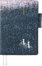 Hobonichi Techo Cousin A5 Notebook Cover Hiroko Kubota Flower Light Melody