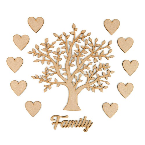 Family tree gift love - love, hearts