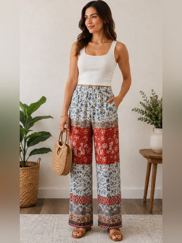 Zara pants boho - zara,