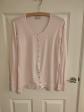 Peter Hahn Pink Cardigan Size
