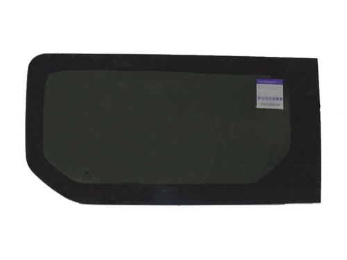Front fixed window glass dark - front,