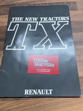 Renault TX Series Book Sales