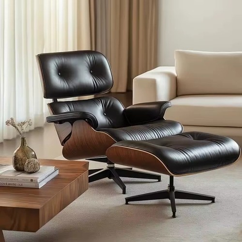 Tall vintage eams chaise - vintage,