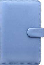 Filofax Saffiano Personal Compact Organiser - Blue