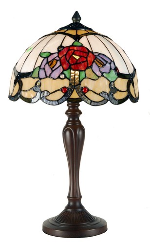 Traditional tiffany table lamp - tiffany,