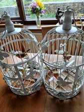 2 Decorative Bird Cages