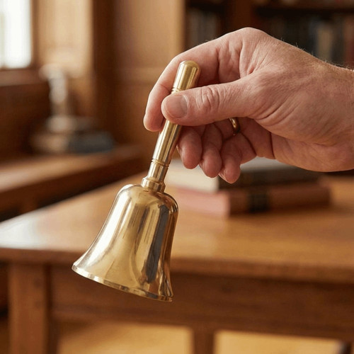 Calling bell solid brass loud - solid,