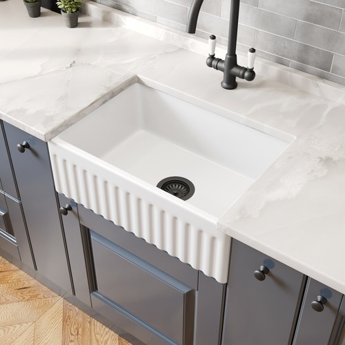 605 405mm fluted ceramic - fluted,