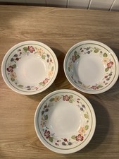3 X Biltons Country Lane cereal bowls