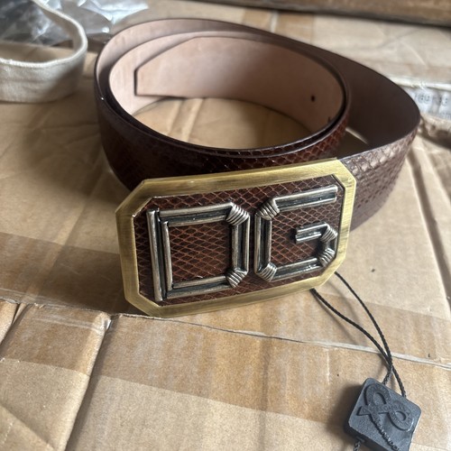 Dolce gabbana belt leather - dolce&gabbana,