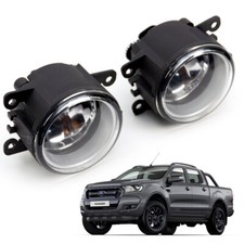 For Ford Ranger XLT Pickup 2015 18 Kit Fog Lamp Spot Lights Trim Clear