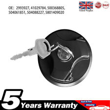 For Fiat 500/500C 2007-16 Fuel Petrol Diesel Filler Locking Tank Cap w/ 2 Keys