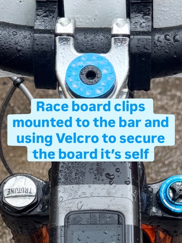 Mountain bike race board