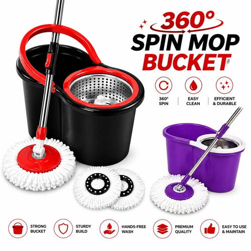 360 spin mop - 360°,