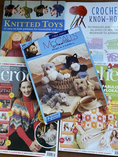 Knitting crochet book - book, &