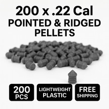 200* Plastic Pointed Ridged